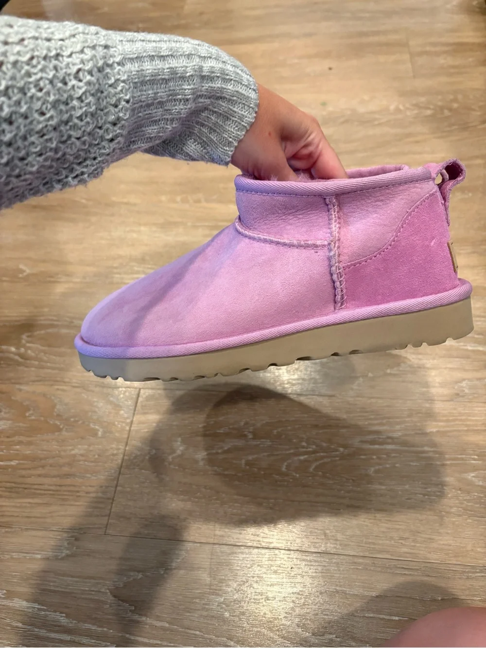 UGG suede upper